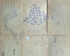 Honiley - Large - rotated Honiley - Old Graveyard Plan (rotated for ease of reading)